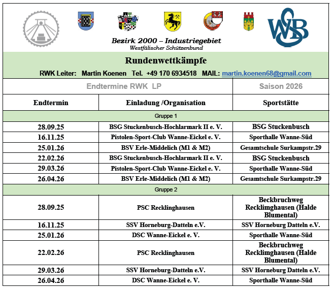 Bezirk2000 Endtermine RWK LP 2025